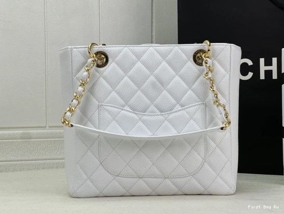 First Bag Ru Petit Shopping PST Tote CHANEL 0808